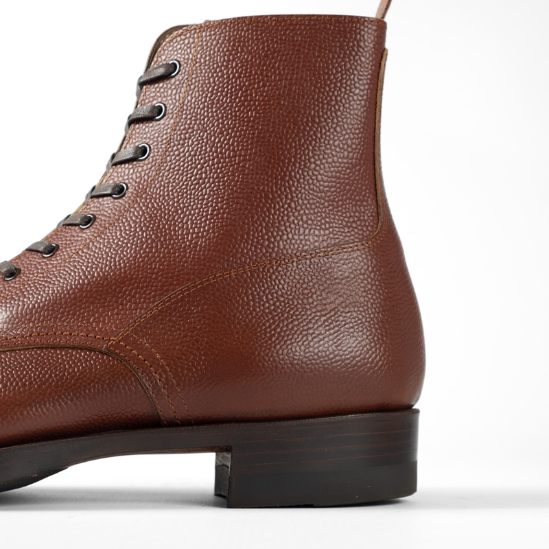 Clinch Graham Boots - Embossed French Kip Leather - East West Apparel