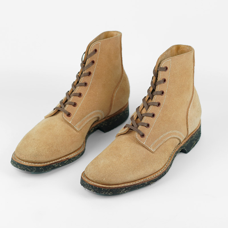 Clinch Yeager Boots - Natural Roughout Latigo - East West Apparel