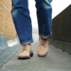 Clinch Yeager Boots Natural Rough Out