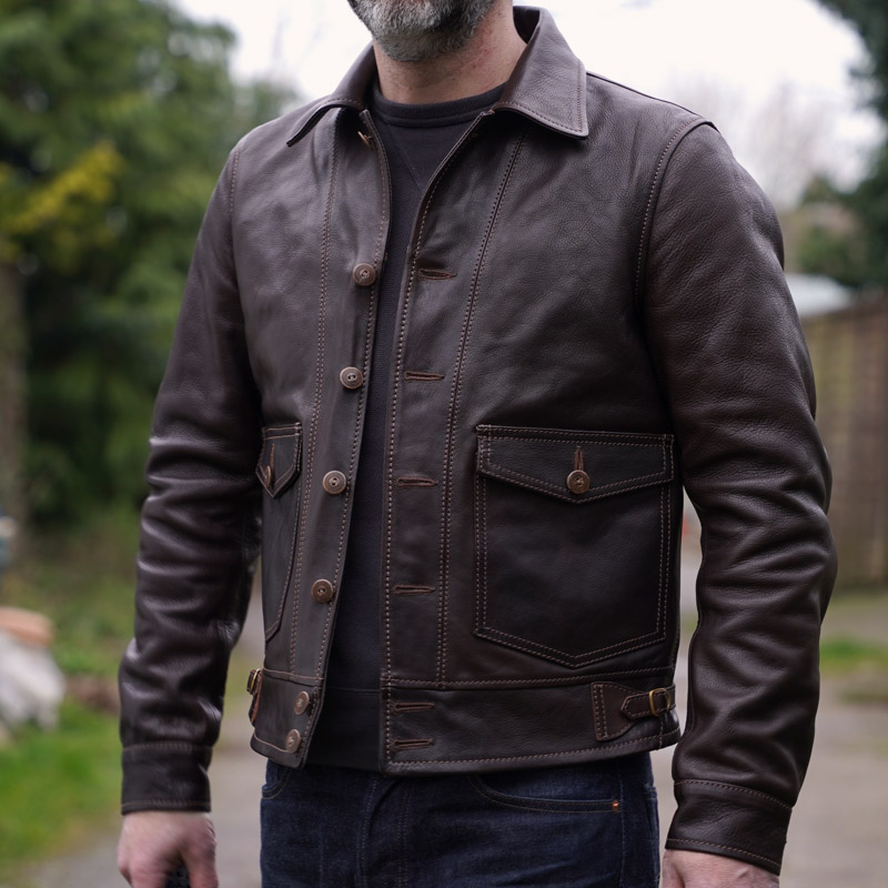 Leathers MTC-1279406 - Brown Leather - West Apparel