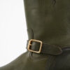 Y'2 Leather EB-01 Engineer Boots Olive Eco Horse