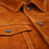 Y'2 Leather TB-139 3rd Type Camel Steerhide Suede