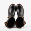 Zerrows Type 1 Engineer Boots Black Latigo Leather