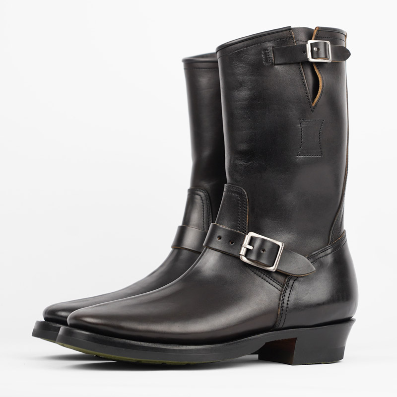 Clinch CN Last Soft Toe Engineer Boots – Horsebutt Black