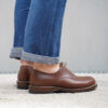 John Lofgren US Low Quarter Shoes Russet French Calkskin