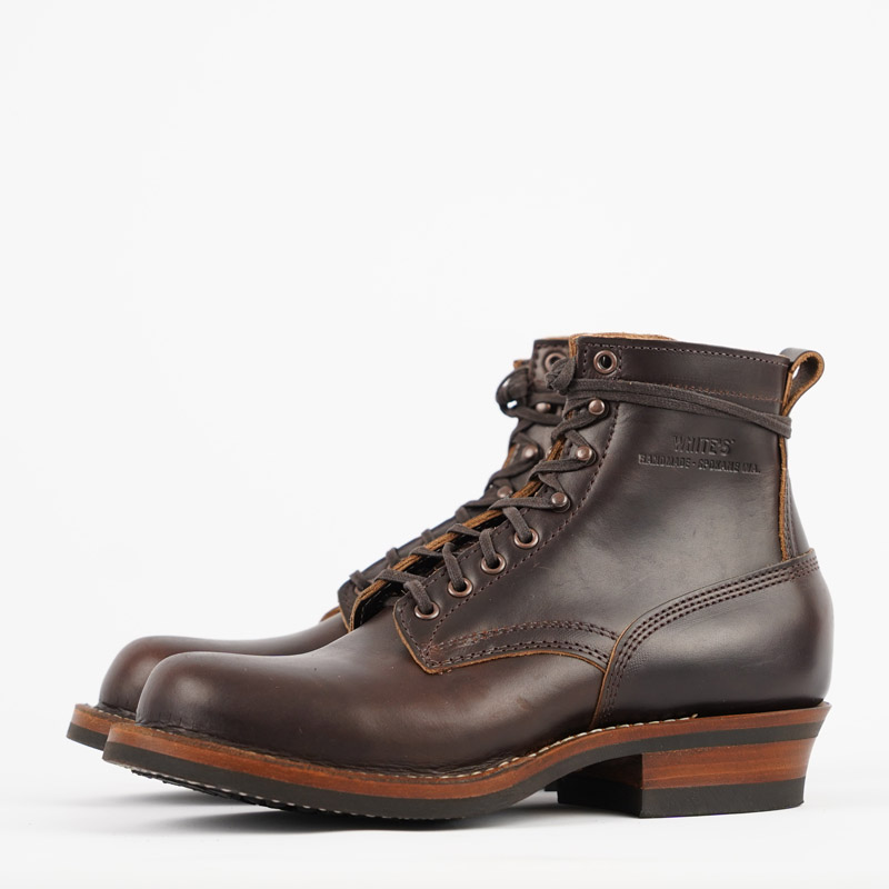 White’s 350 Cruiser Boots – Brown Double Shot Leather