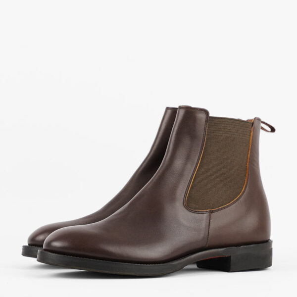 Makers Shoes Vittoria Chelsea Boots Buckskin Brown
