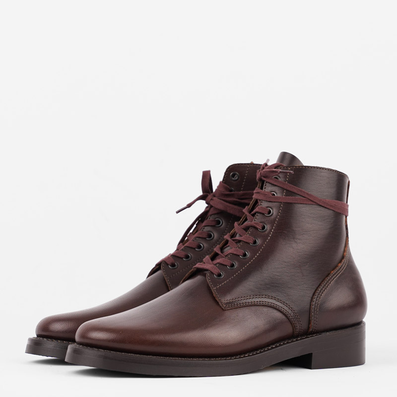 Addict Service Boots – Brown Horsehide