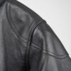 Addict Clothes Japan Ulster Black Sheepskin Leather Jacket