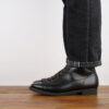 Clinch CN-S Last Gary Boots Black Overdyed Horsebutt