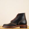 John Lofgren M-43 Boots Dark Brown Waxed Flesh Leather