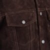 Y'2 Leather TB-139 3rd Type Jacket- Brown Steerhide Suede