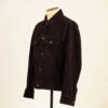 Y'2 Leather TB-139 3rd Type Jacket- Brown Steerhide Suede